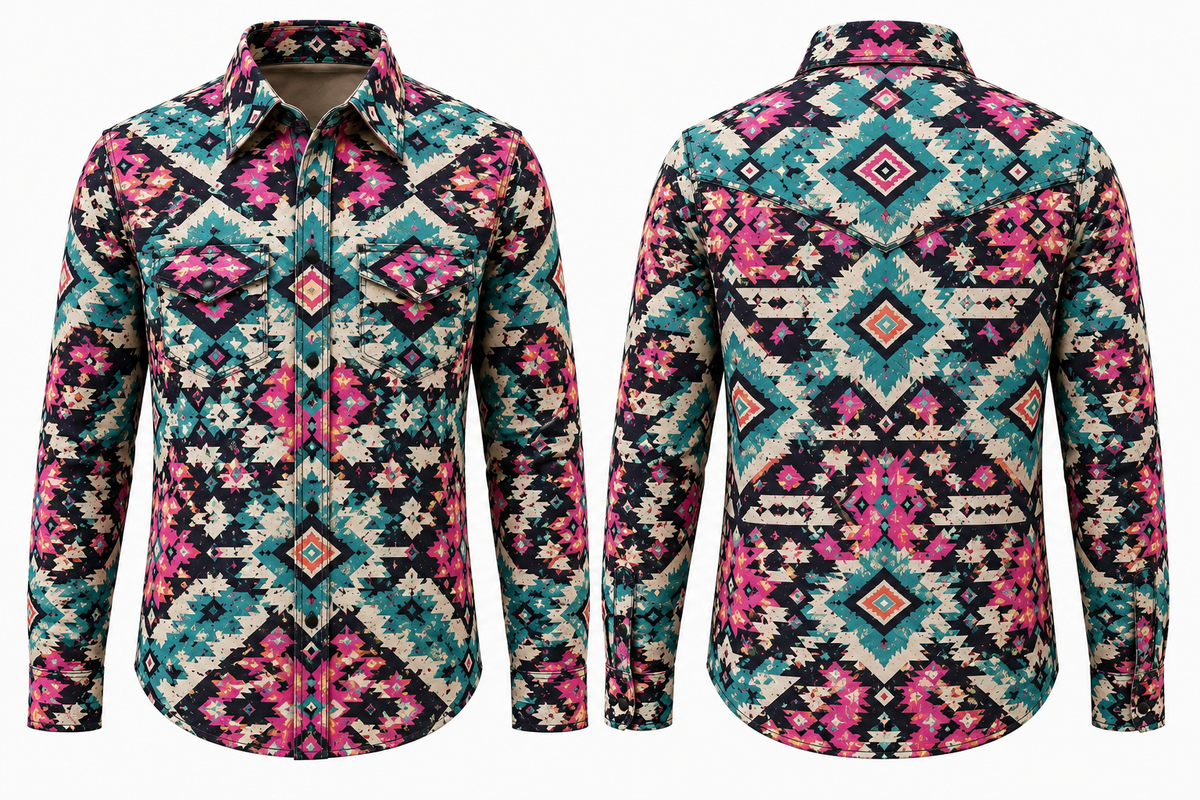 90's LS Performance - Youth LS Performance Pearl Snap Shirt