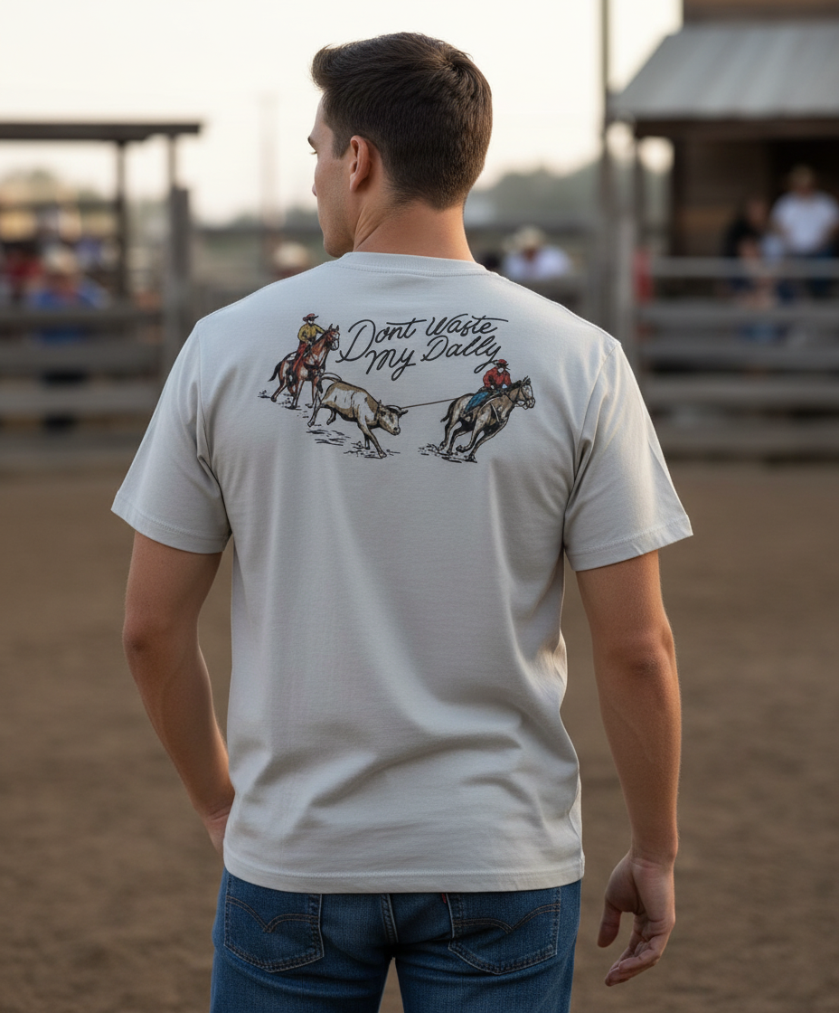 Don't Waste My Dally - Adult SS Tee (8pcs)