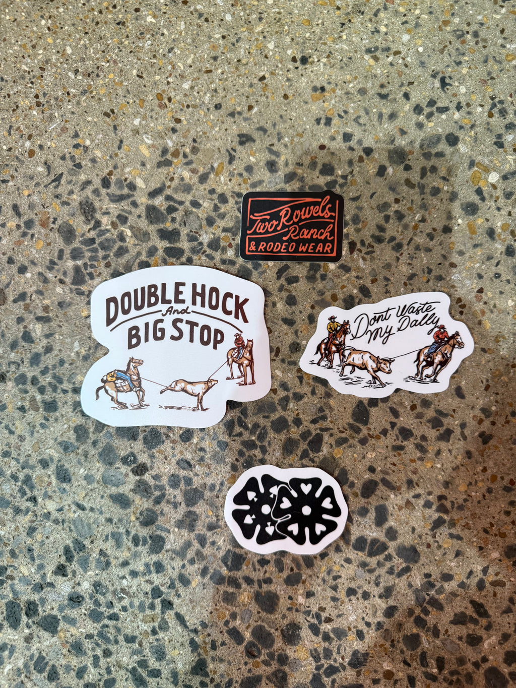 Double Hock & Big Stop - Sticker (3pcs)